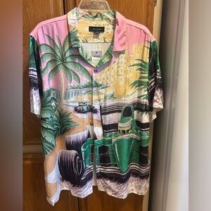 NWT Men’s Cotton On Coastal Road Trip Graphic Shirt by - Multicolor